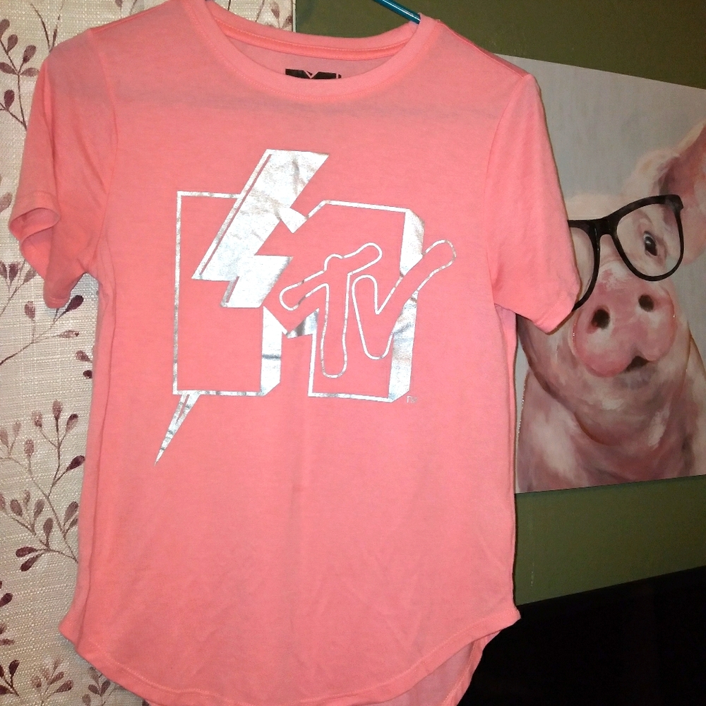 Vintage 90s MTV tee size med